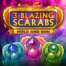 3 Blazing Scarabs Hold And Win
