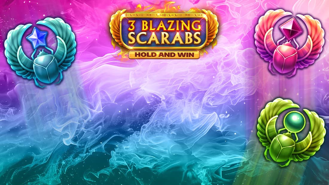 3 Blazing Scarabs Hold And Win