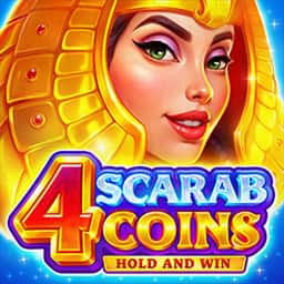 4 Scarab Coins Hold and Win