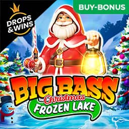 Big Bass Christmas Frozen Lake