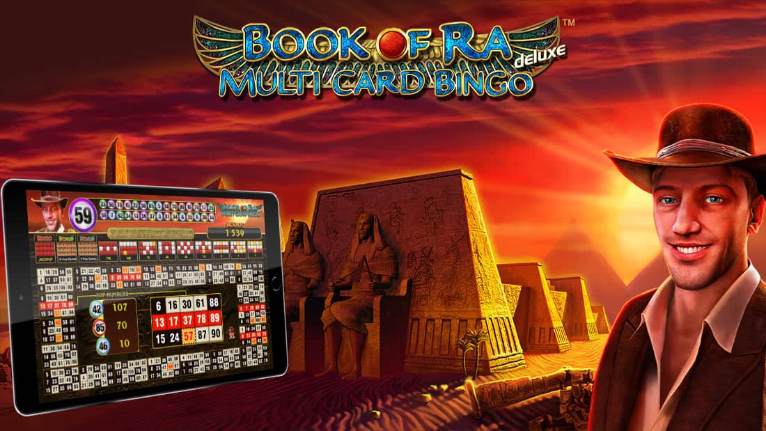 Book of Ra Multi Card Bingo Deluxe