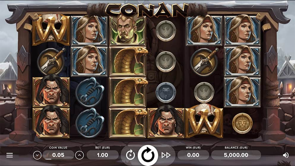 Conan Video Slot
