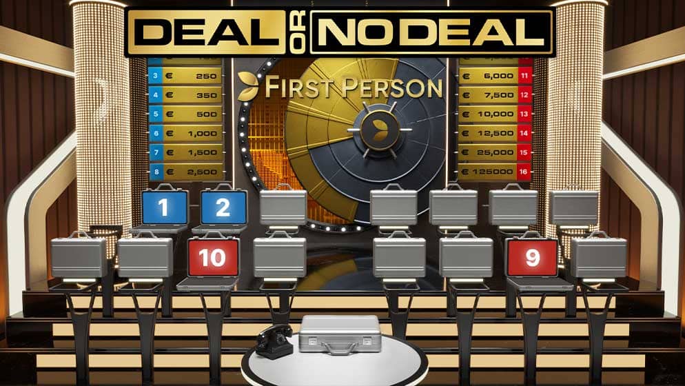 First person Deal or no Deal