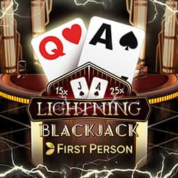 First Person Lightning Blackjack