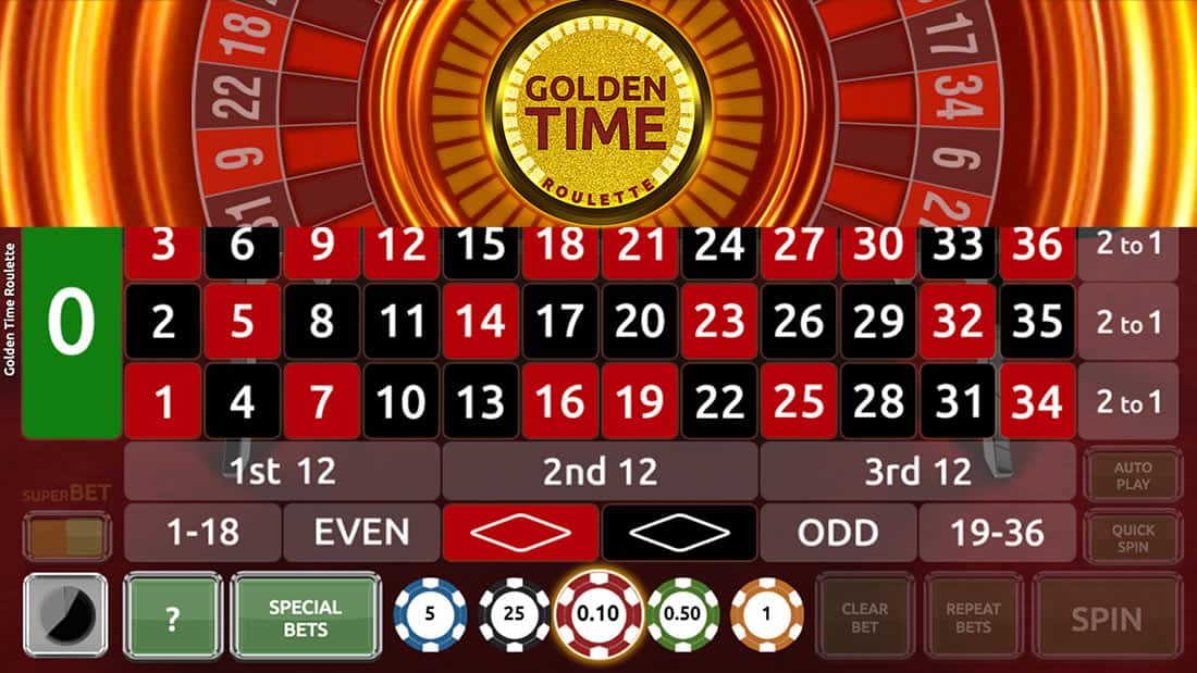 Golden Time Roulette
