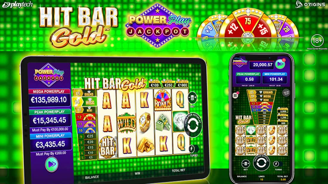 Hit Bar Gold Powerplay Jackpot