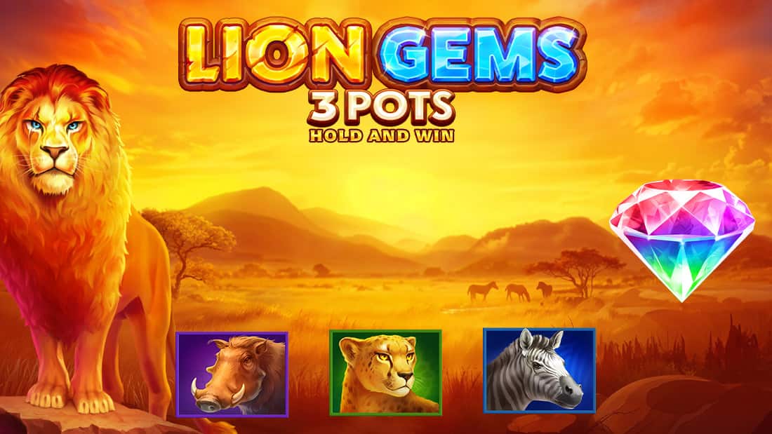Lion Gems 3 Pots Hold and Win | 1000 Giri Gratis | StarVegas