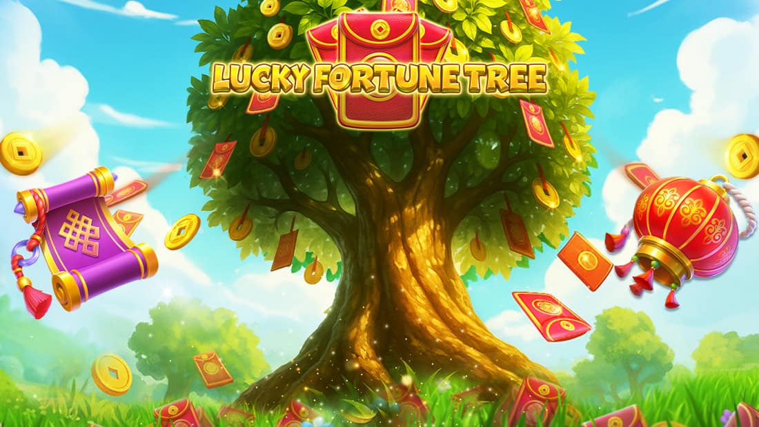 Lucky fortune tree