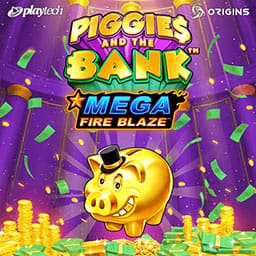 Mega Fire Blaze Piggies and the Bank