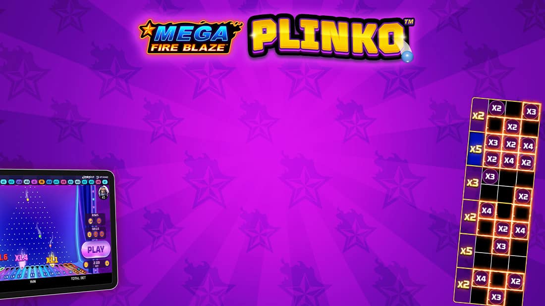 Mega Fire Blaze Plinko