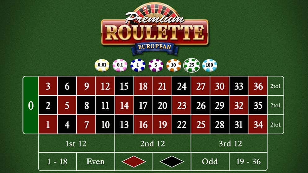 Premium European Roulette