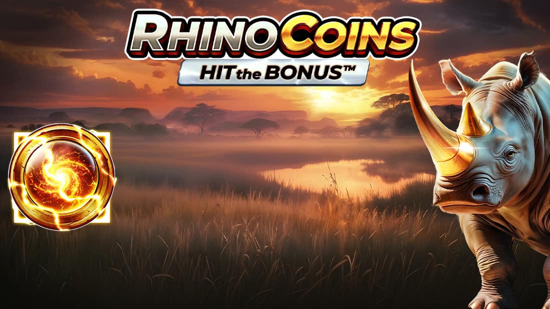Rhino coins hit the bonus