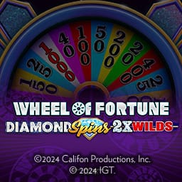 Wheel of Fortune Diamond Spins 2X Wilds